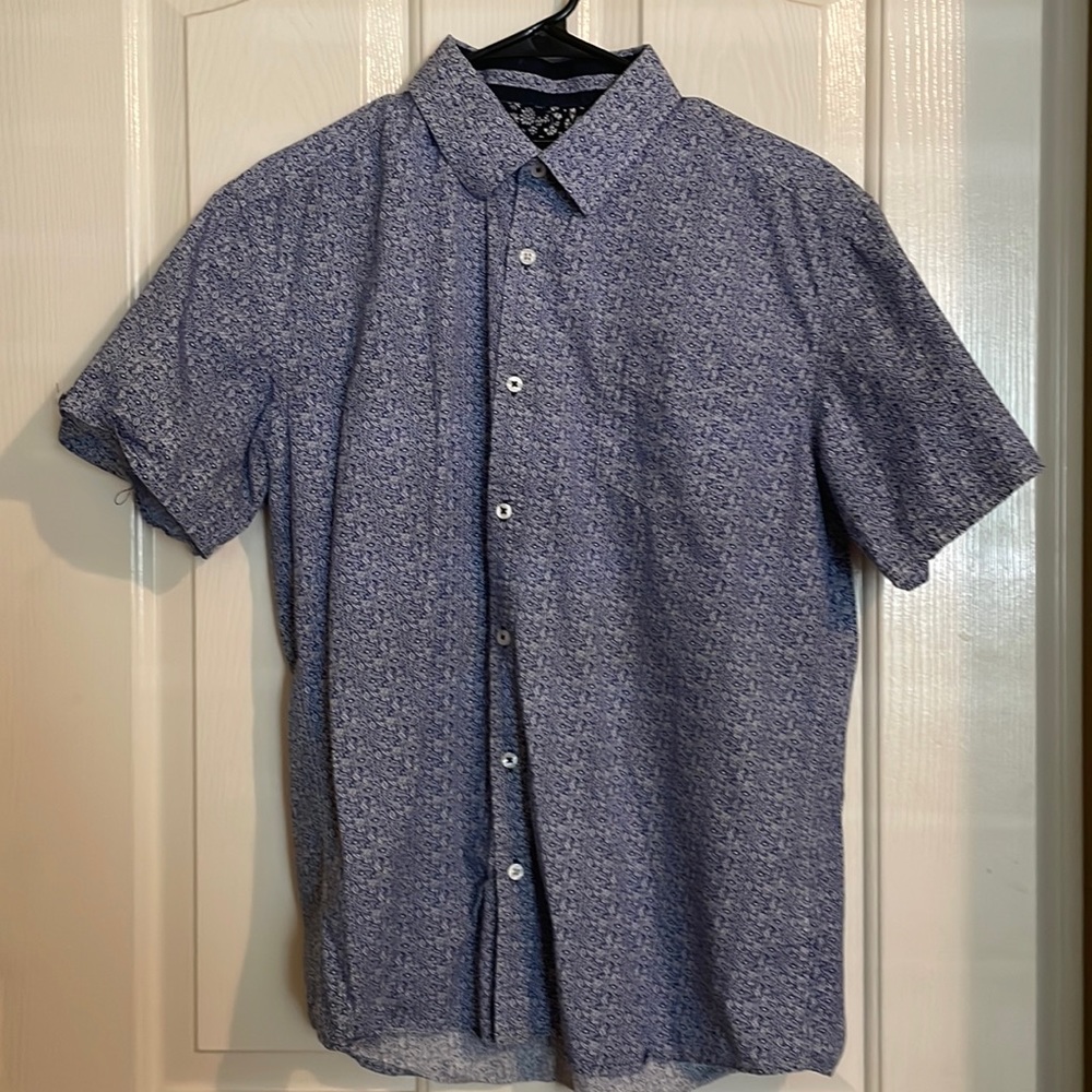 Coastal short sleeve button down shirt